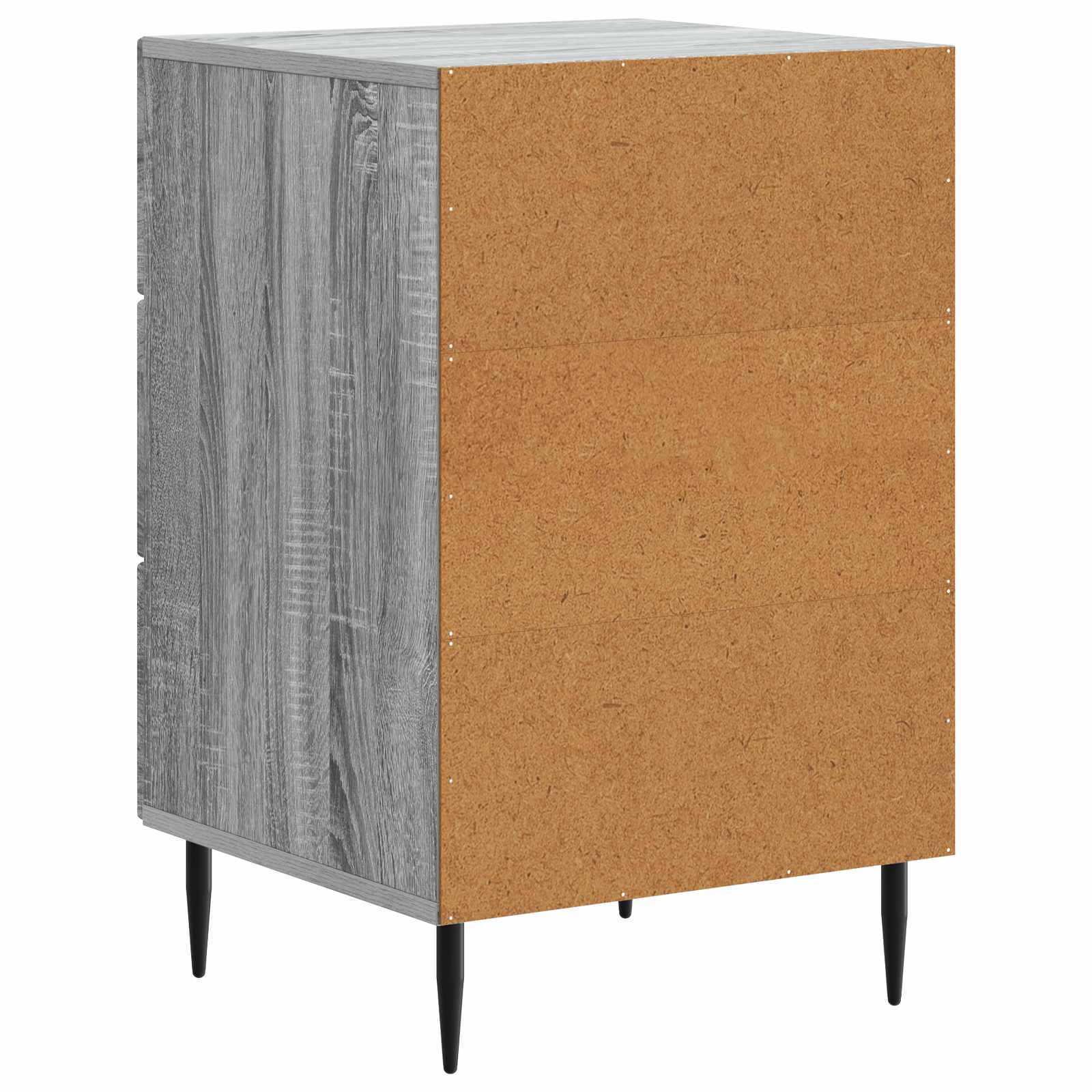 Armadio da Notte con cassetto Grigio Sonoma 43 x 41 x 66,5 cm | homemem39