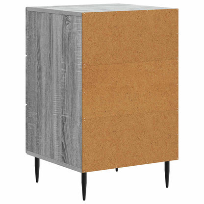 Armadio da Notte con cassetto Grigio Sonoma 43 x 41 x 66,5 cm | homemem39