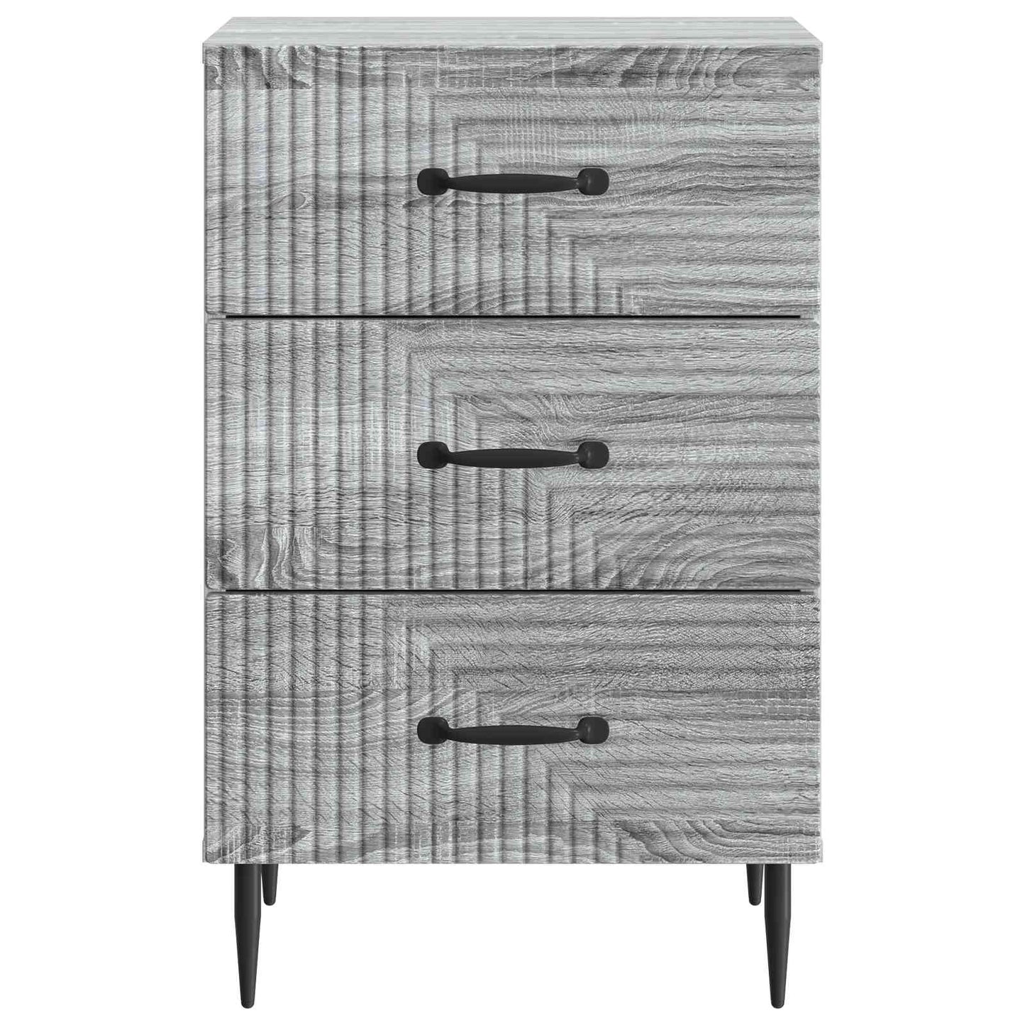 Armadio da Notte con cassetto Grigio Sonoma 43 x 41 x 66,5 cm | homemem39