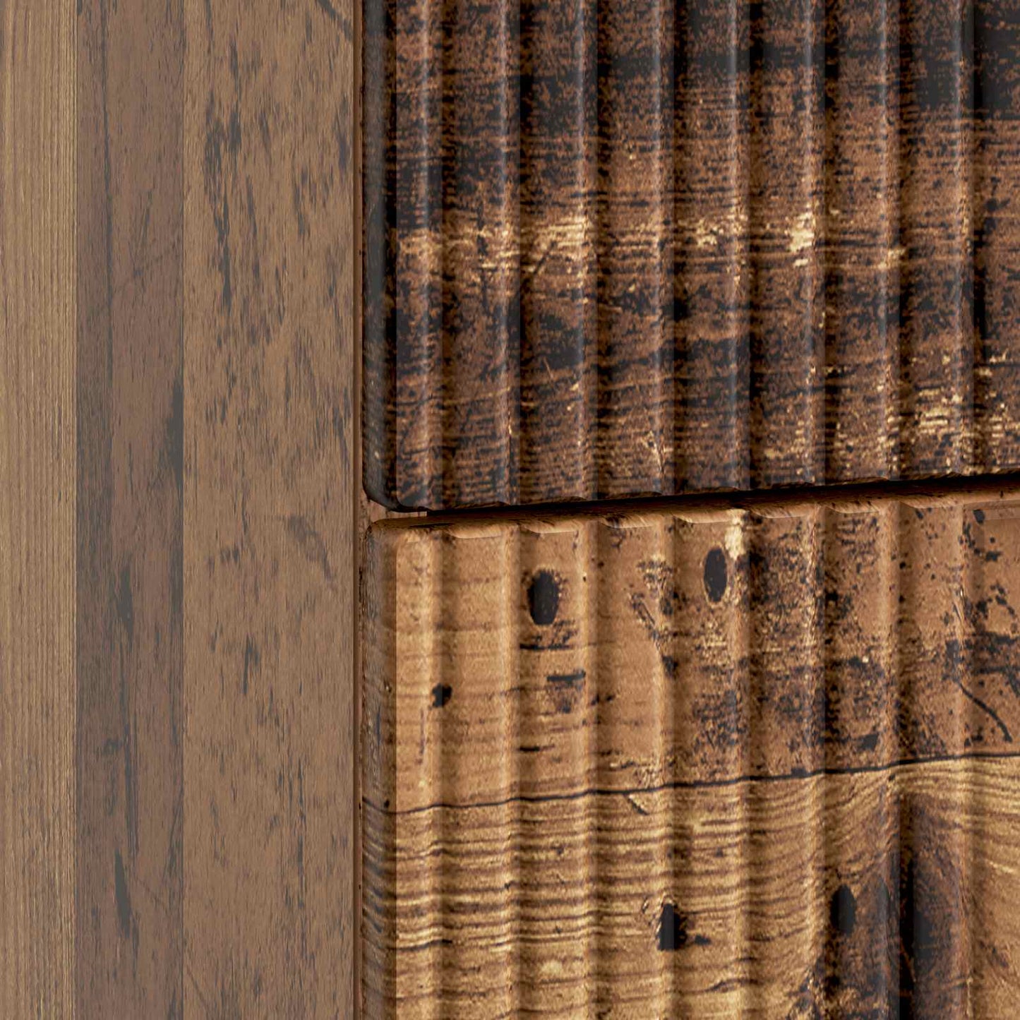 Armadio da Notte con cassetto Legno antico 43 x 41 x 66,5 cm | homemem39