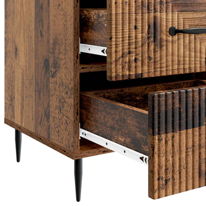 Armadio da Notte con cassetto Legno antico 43 x 41 x 66,5 cm | homemem39