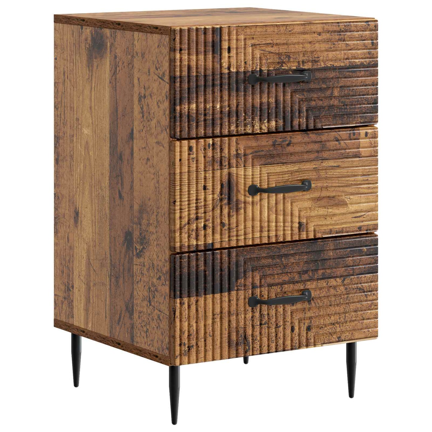Armadio da Notte con cassetto Legno antico 43 x 41 x 66,5 cm | homemem39