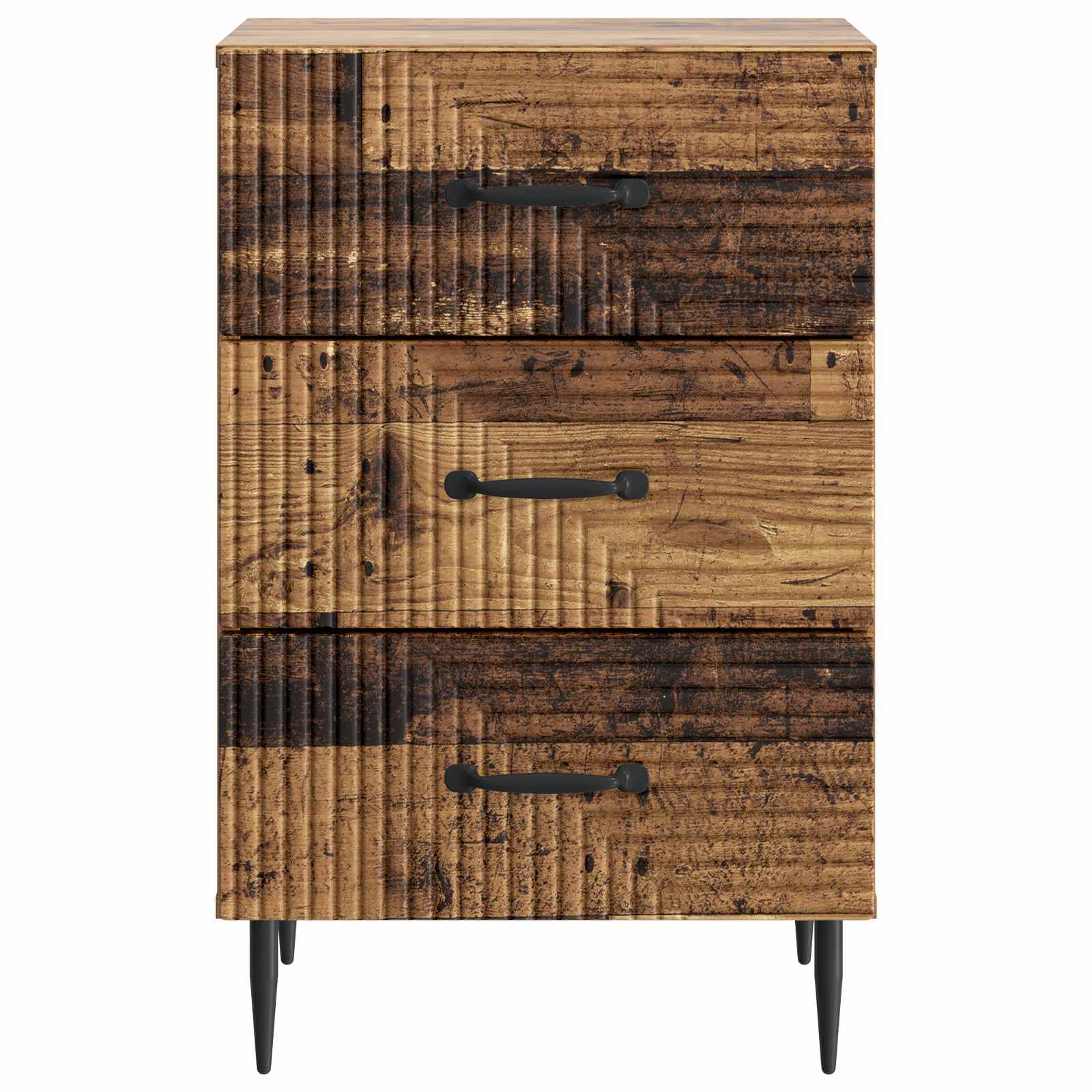 Armadio da Notte con cassetto Legno antico 43 x 41 x 66,5 cm | homemem39