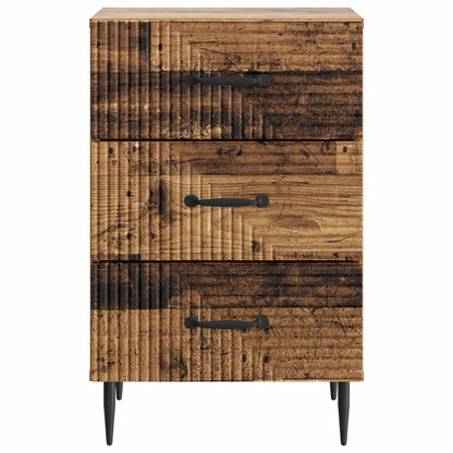 Armadio da Notte con cassetto Legno antico 43 x 41 x 66,5 cm | homemem39
