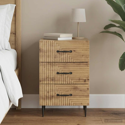 Armadio da Notte Rovere Artigianale 43 x 41 x 66,5 cm | homemem39