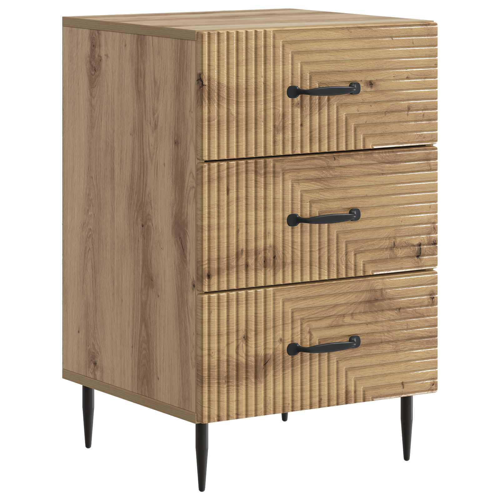 Armadio da Notte Rovere Artigianale 43 x 41 x 66,5 cm | homemem39