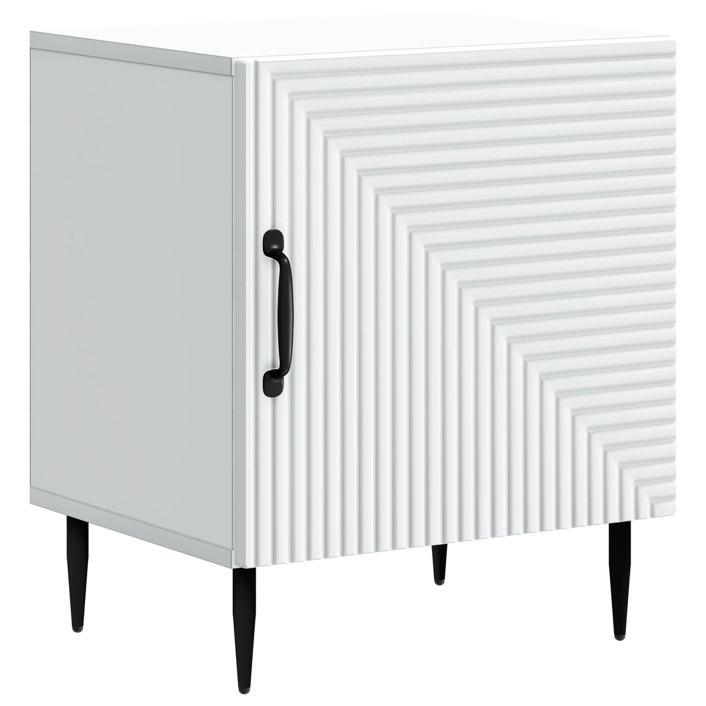 Armadio da Notte 2 pcs Bianco 43 x 34,5 x 50 cm | homemem39