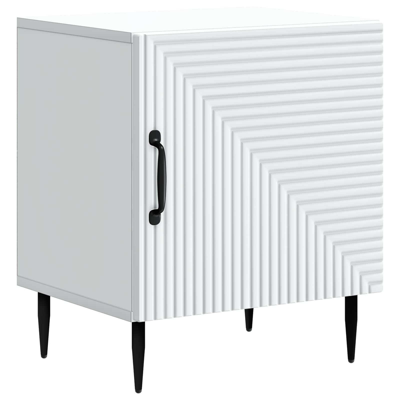 Armadio da Notte 2 pcs Bianco 43 x 34,5 x 50 cm | homemem39