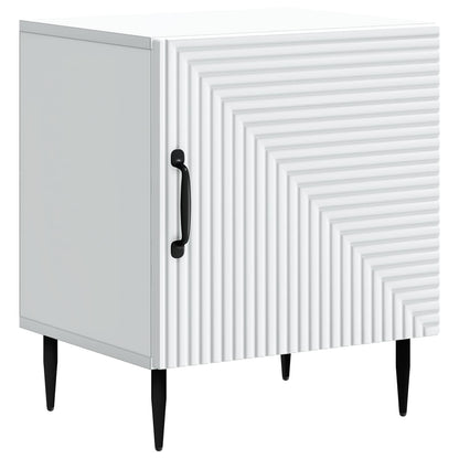Armadio da Notte 2 pcs Bianco 43 x 34,5 x 50 cm | homemem39