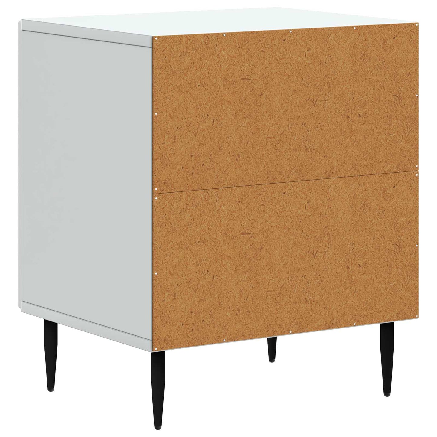 Armadio da Notte 2 pcs Bianco 43 x 34,5 x 50 cm | homemem39