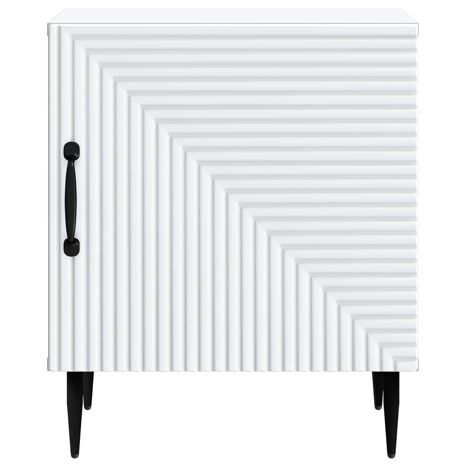 Armadio da Notte 2 pcs Bianco 43 x 34,5 x 50 cm | homemem39