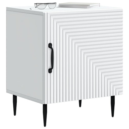 Armadio da Notte 2 pcs Bianco 43 x 34,5 x 50 cm | homemem39