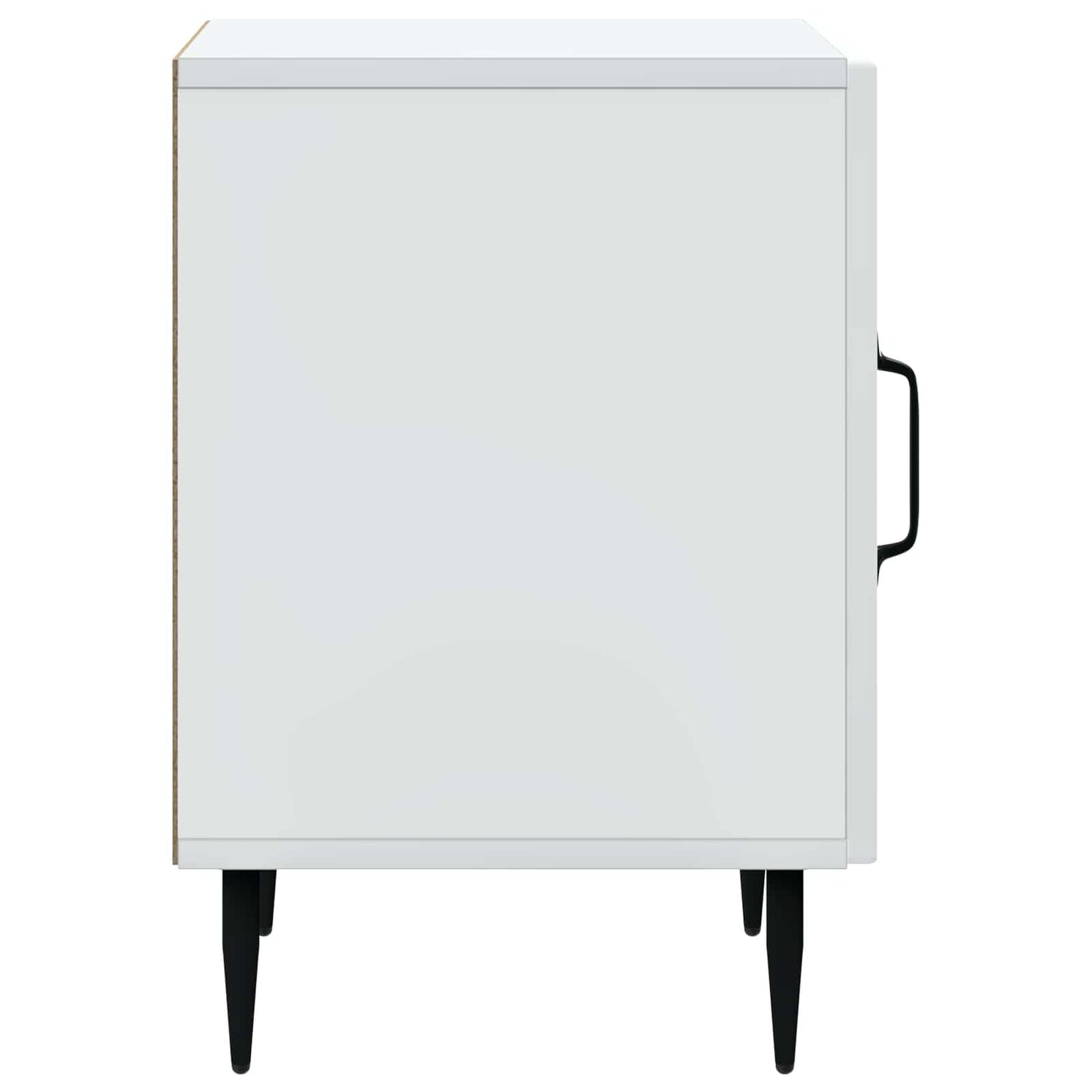 Armadio da Notte 2 pz Bianco 43 x 34,5 x 50 cm