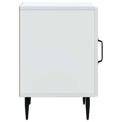Armadio da Notte 2 pz Bianco 43 x 34,5 x 50 cm