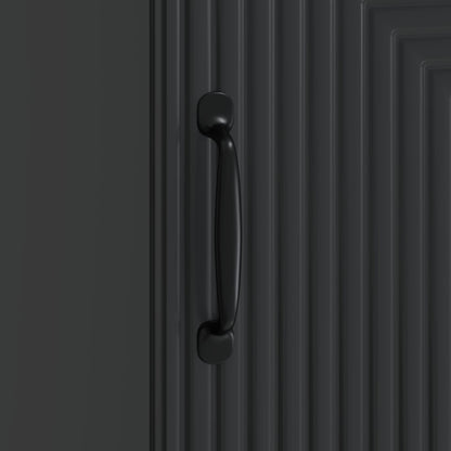Armadio da Notte 2 pcs Nero 43 x 34,5 x 50 cm | homemem39