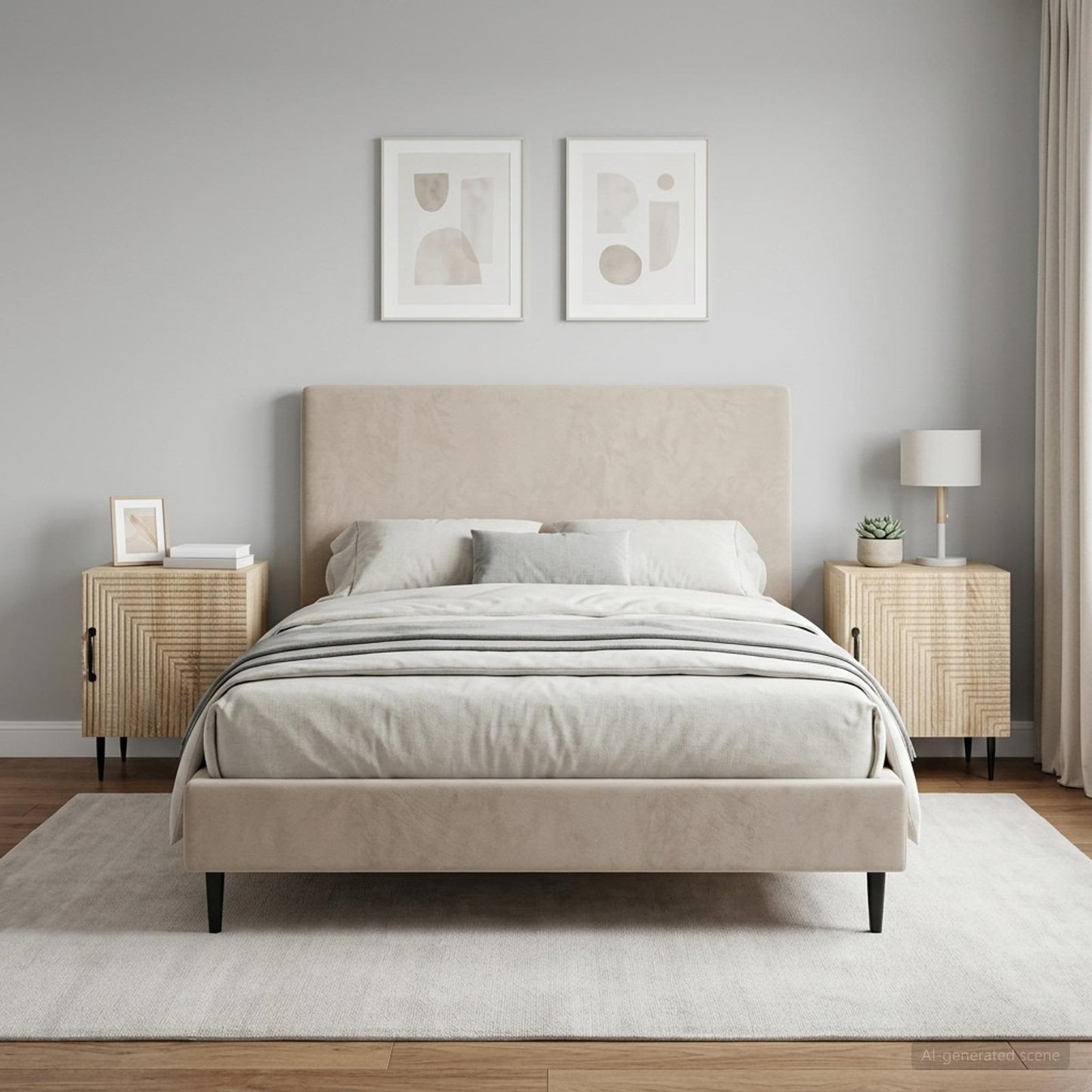 Armadio da Notte 2 pcs Rovere Sonoma 43 x 34,5 x 50 cm | homemem39