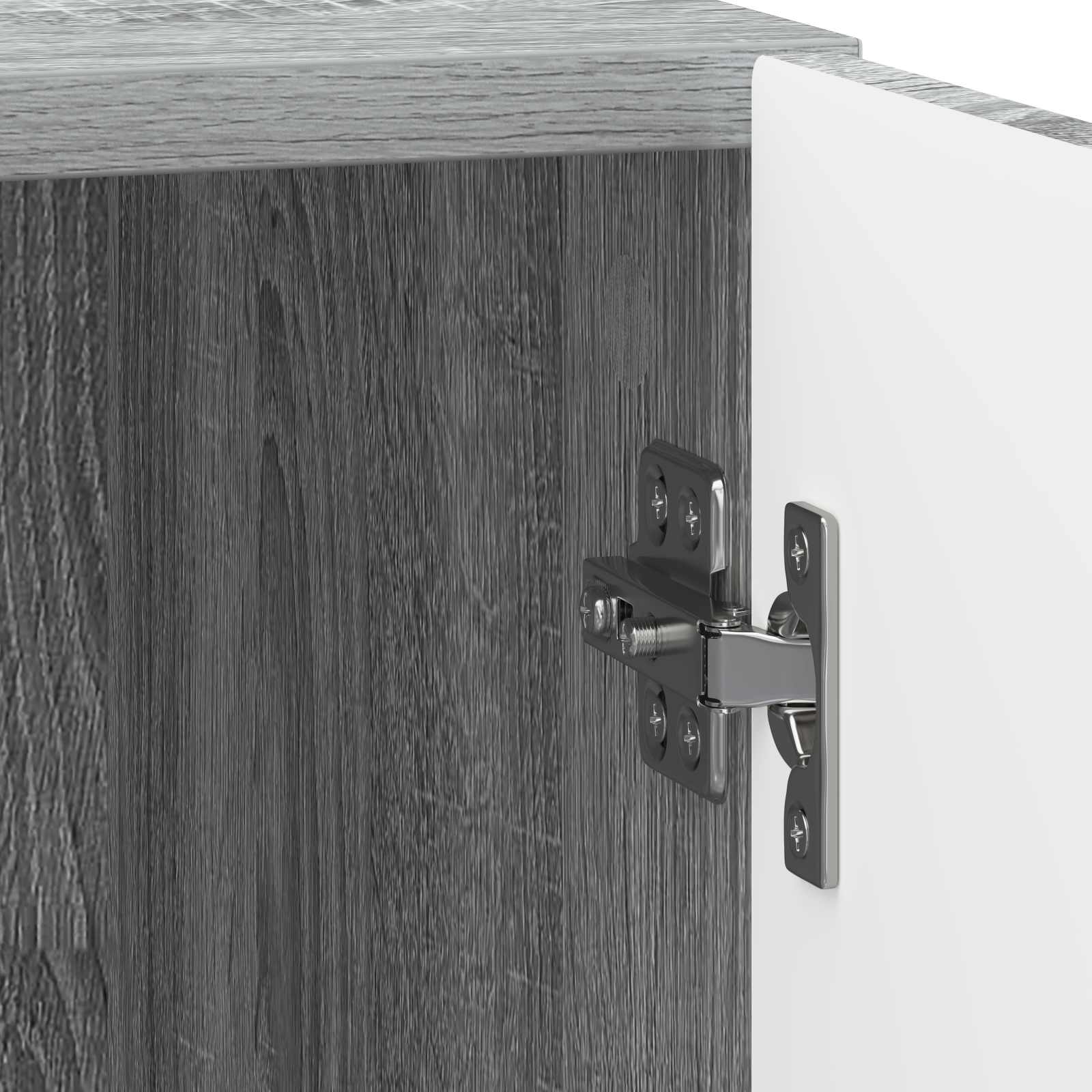 Armadio da Notte Grigio Sonoma 43 x 34,5 x 50 cm | homemem39