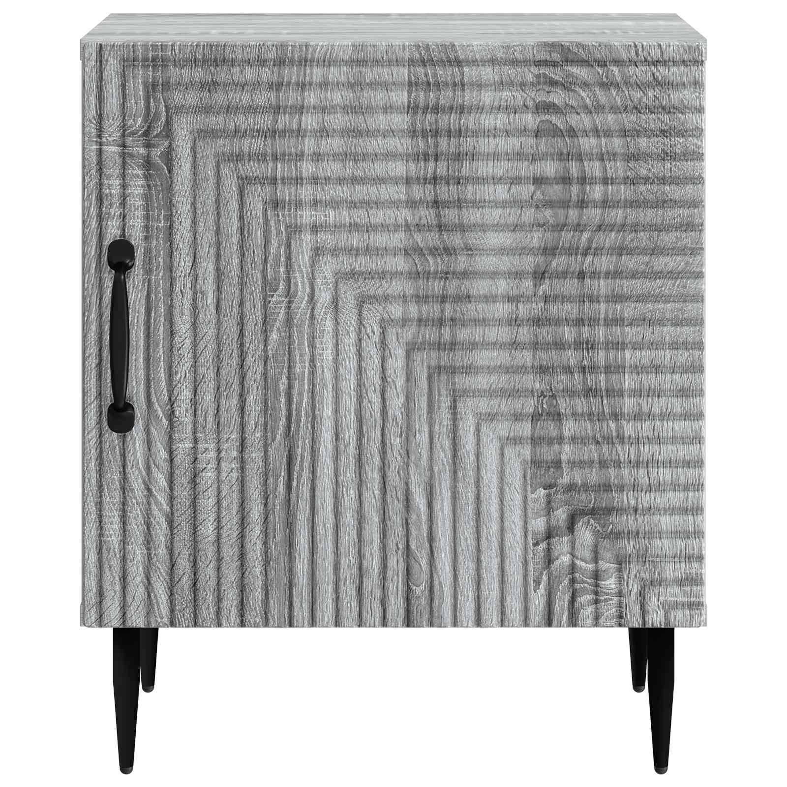 Armadio da Notte Grigio Sonoma 43 x 34,5 x 50 cm | homemem39