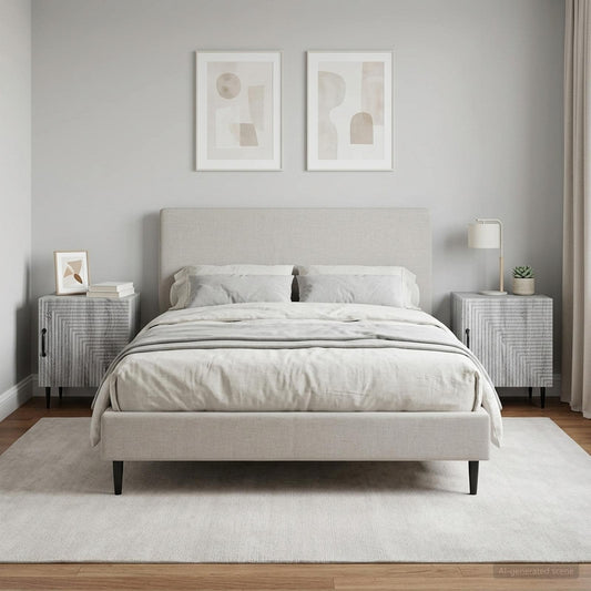 Armadio da Notte 2 pz Grigio Sonoma 43 x 34,5 x 50 cm