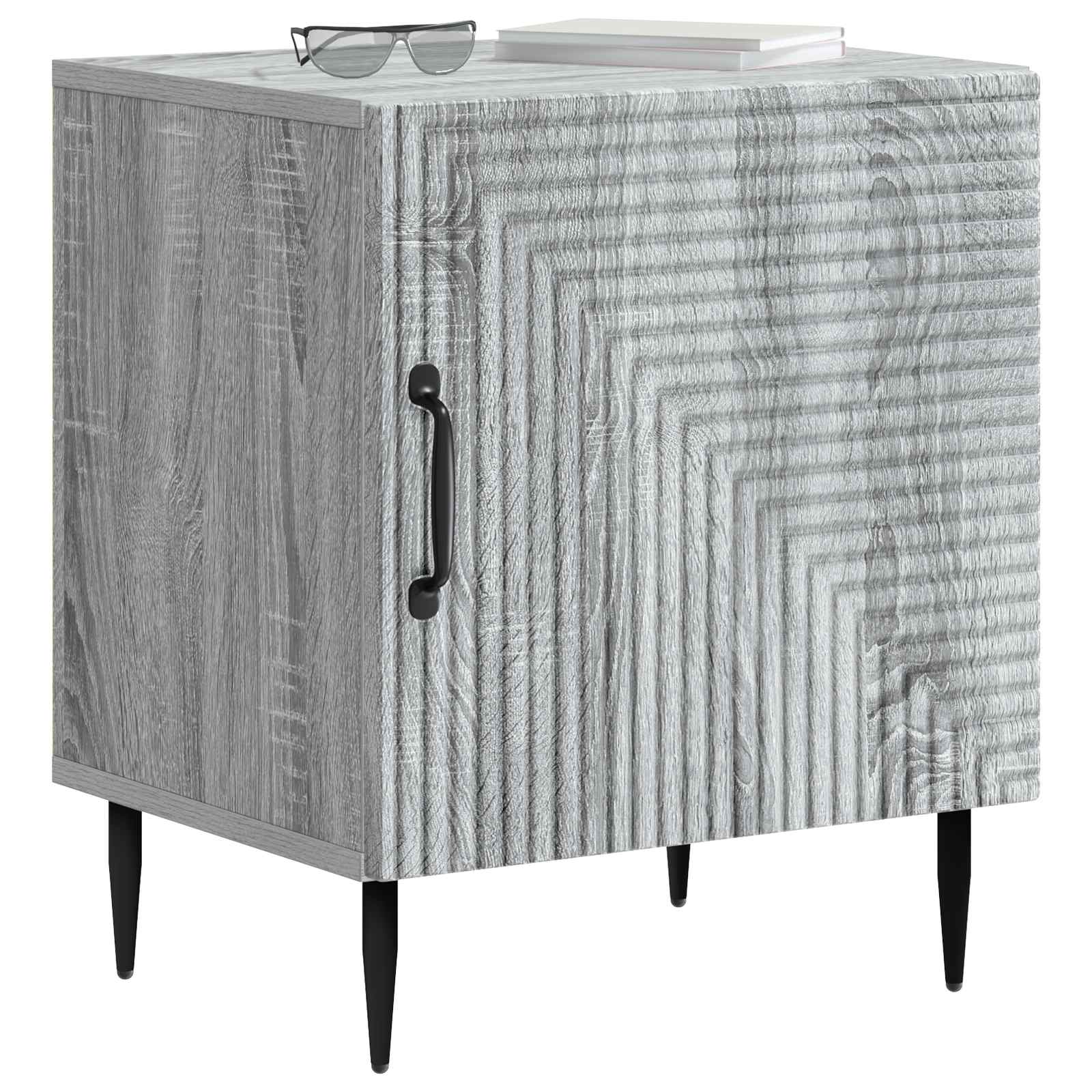 Armadio da Notte 2 pcs Grigio Sonoma 43 x 34,5 x 50 cm | homemem39
