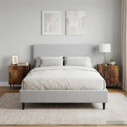 Armadio da Notte 2 pz Legno antico 43 x 34,5 x 50 cm