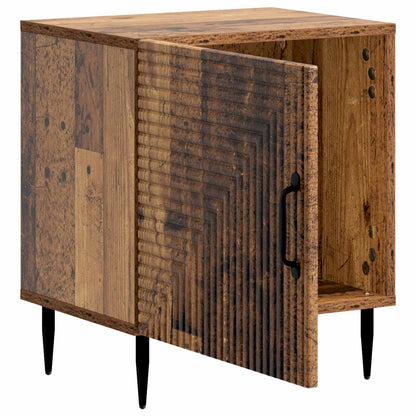 Armadio da Notte 2 pcs Legno antico 43 x 34,5 x 50 cm