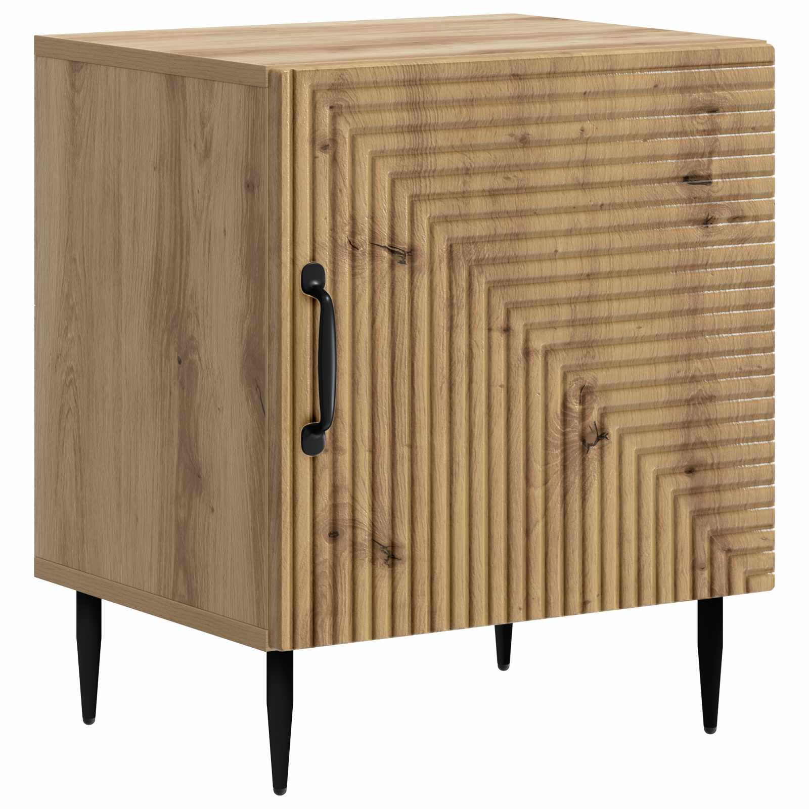 Armadio da Notte 2 pcs Rovere Artigianale 43 x 34,5 x 50 cm | homemem39