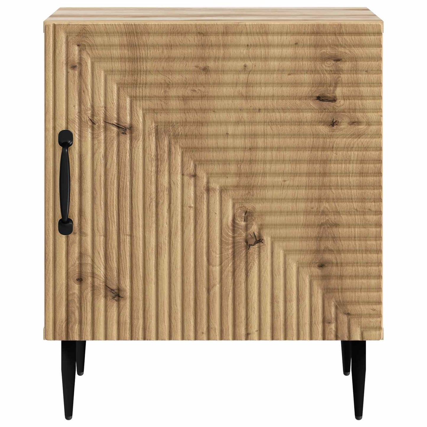 Armadio da Notte 2 pcs Rovere Artigianale 43 x 34,5 x 50 cm | homemem39