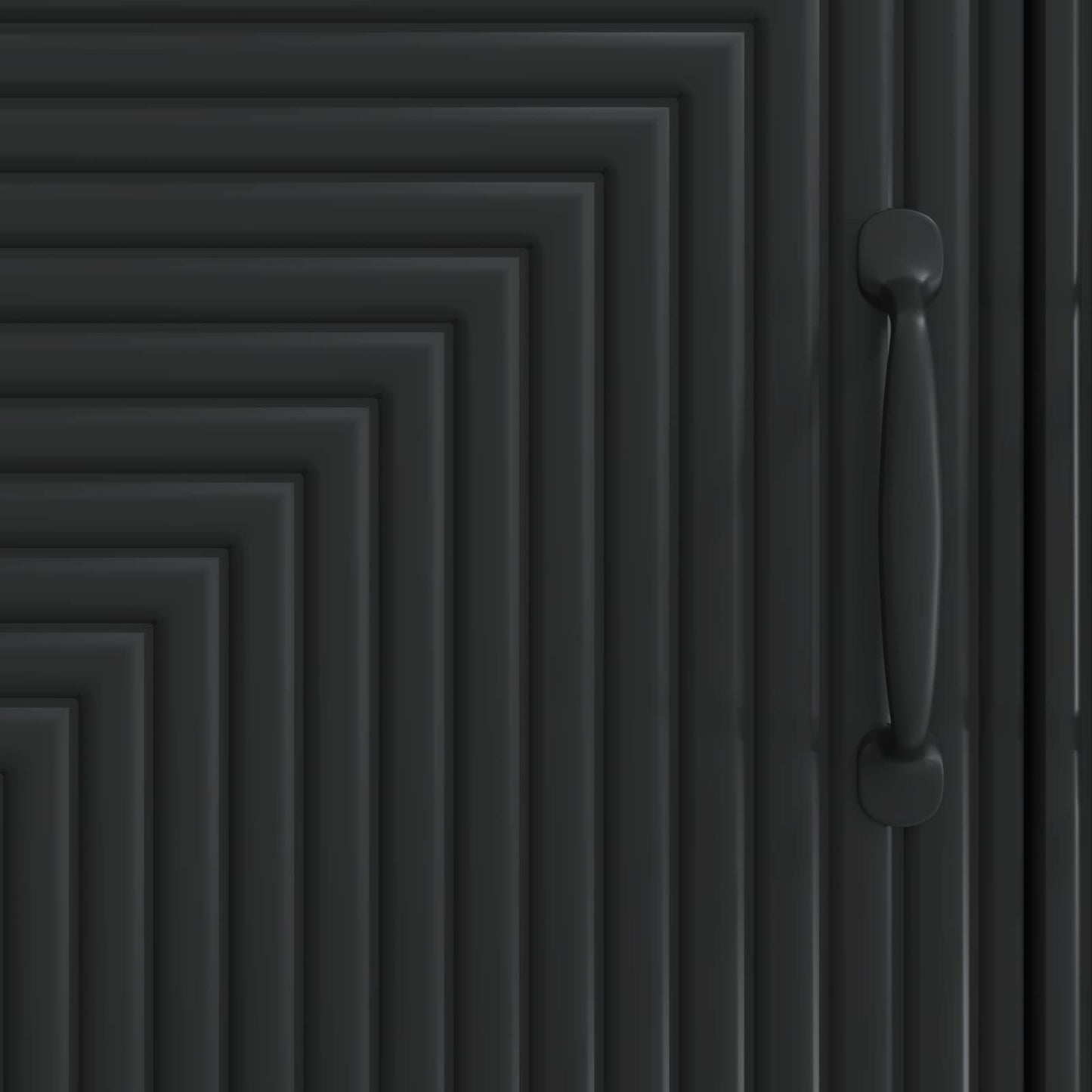Credenza Nero 66 x 34,5 x 89,5 cm Legno ingegnerizzato | homemem39