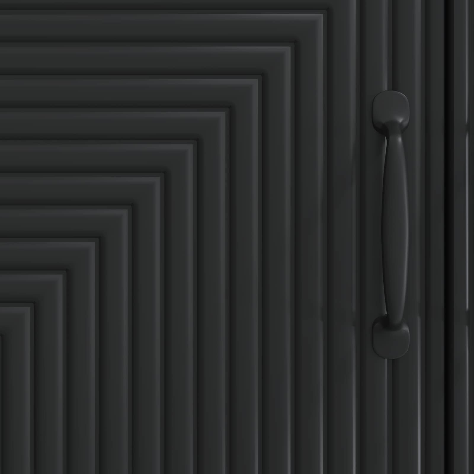 Credenza Nero 66 x 34,5 x 89,5 cm Legno ingegnerizzato | homemem39