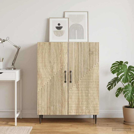 Credenza Rovere Sonoma 66 x 34,5 x 89,5 cm Legno ingegnerizzato