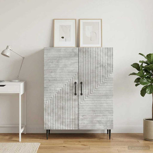 Credenza Grigio Cemento 66 x 34,5 x 89,5 cm