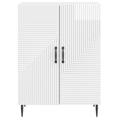 Credenza Bianco Lucido 66 x 34,5 x 89,5 cm Legno ingegnerizzato | homemem39