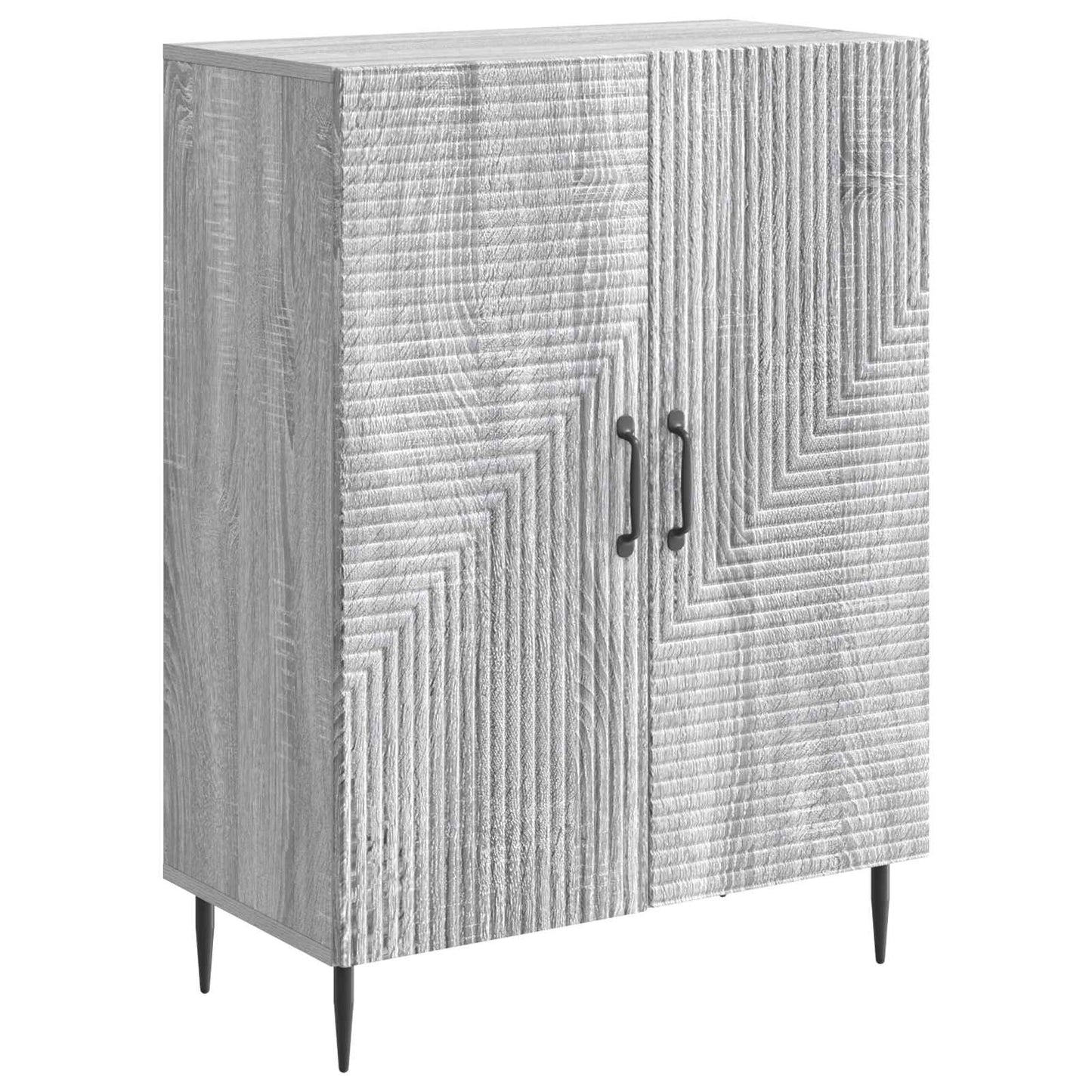 Credenza Grigio Sonoma 66 x 34,5 x 89,5 cm Legno ingegnerizzato