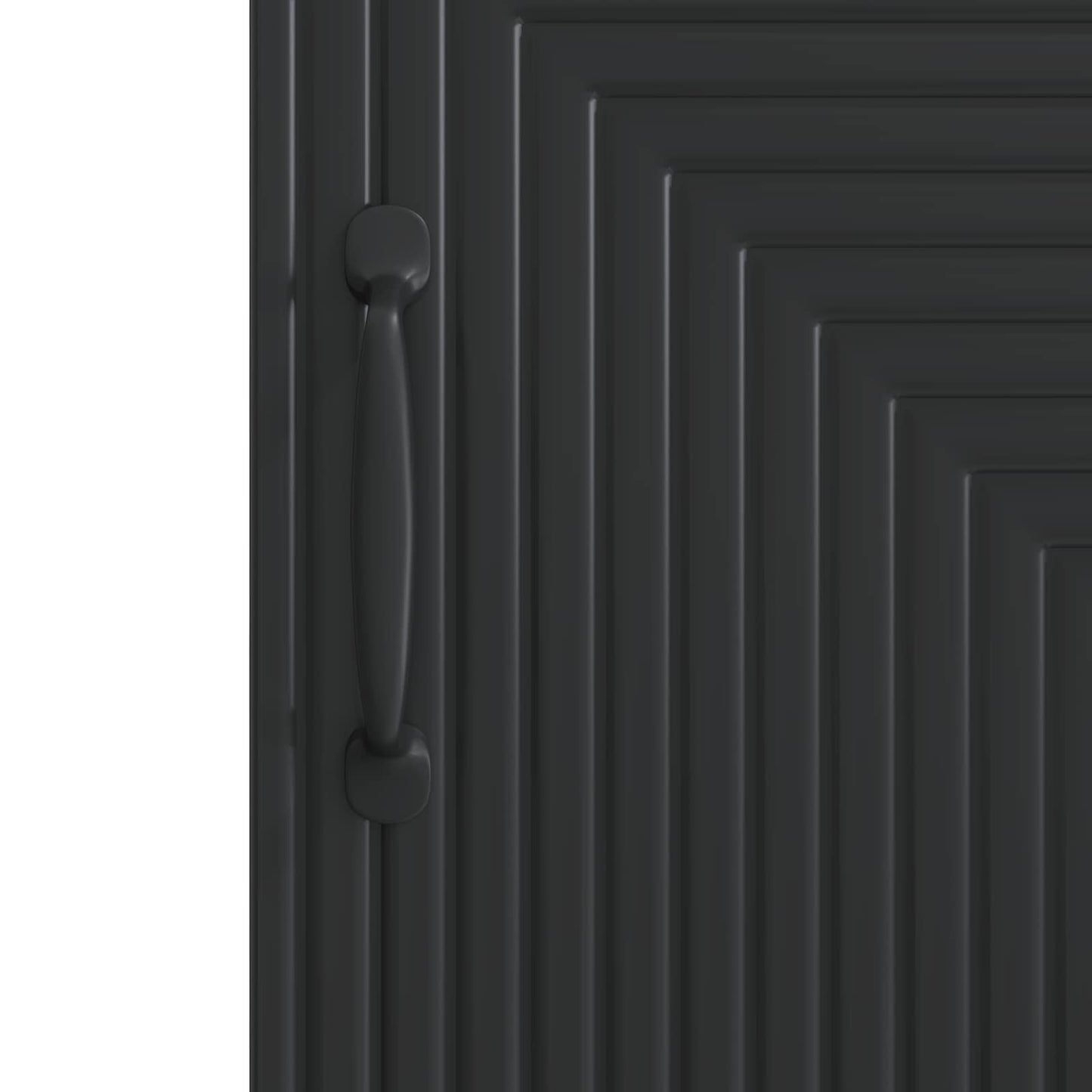 Credenza Nero 33 x 34,5 x 89,5 cm Legno ingegnerizzato