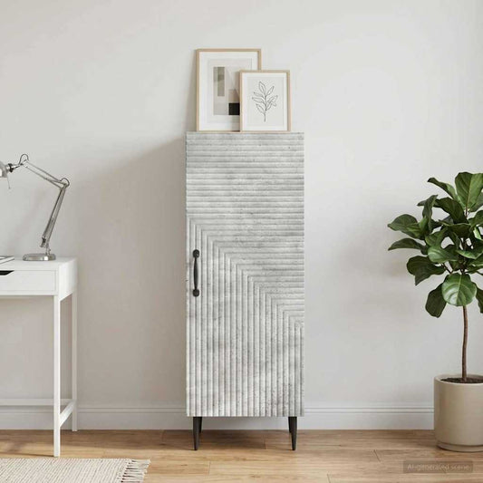 Credenza Grigio Cemento 33 x 34,5 x 89,5 cm