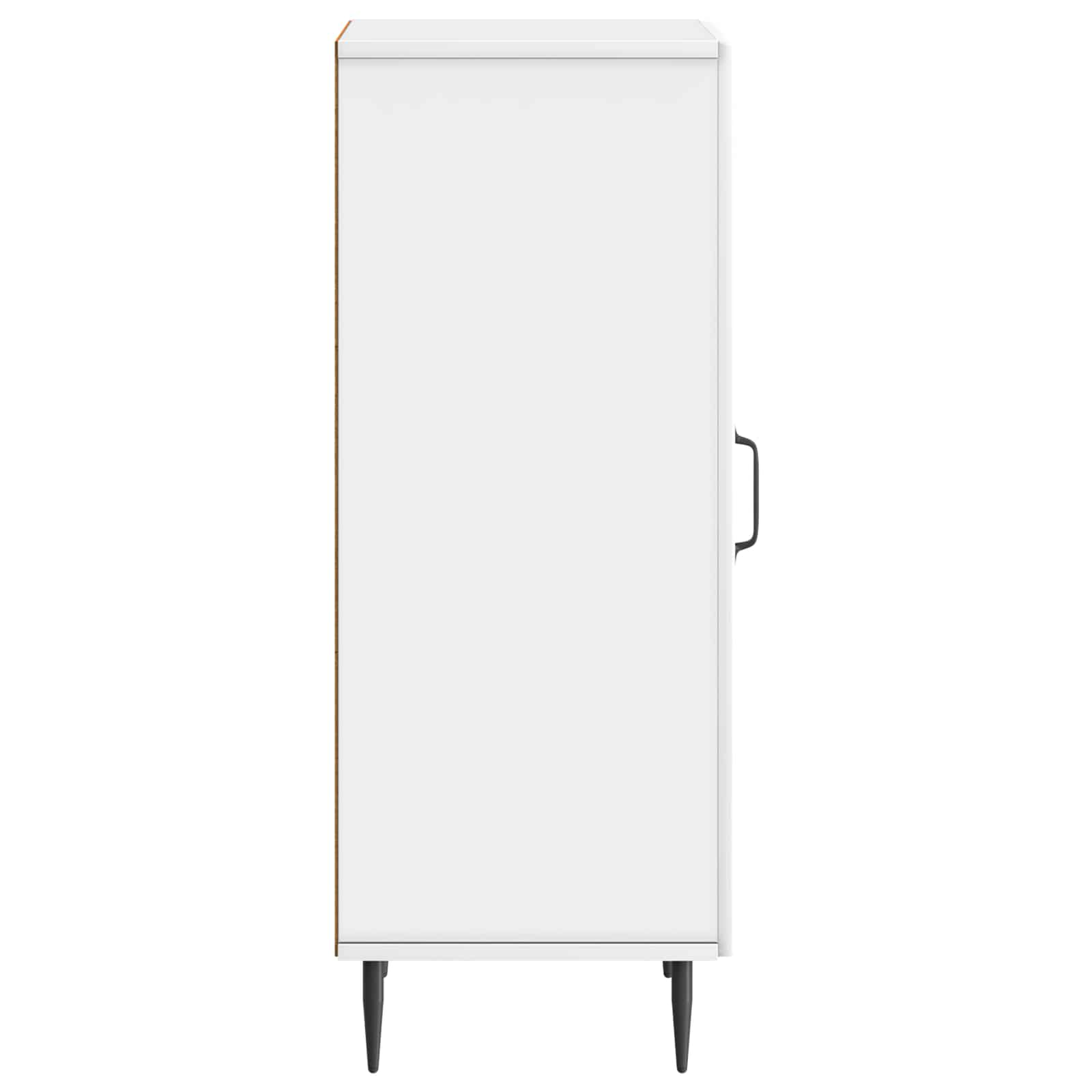 Credenza Bianco Lucido 33 x 34,5 x 89,5 cm Legno ingegnerizzato | homemem39