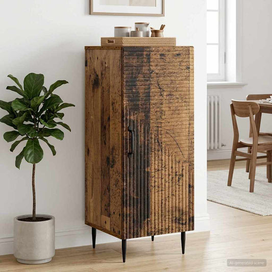 Credenza Legno antico 33 x 34,5 x 89,5 cm Legno ingegnerizzato