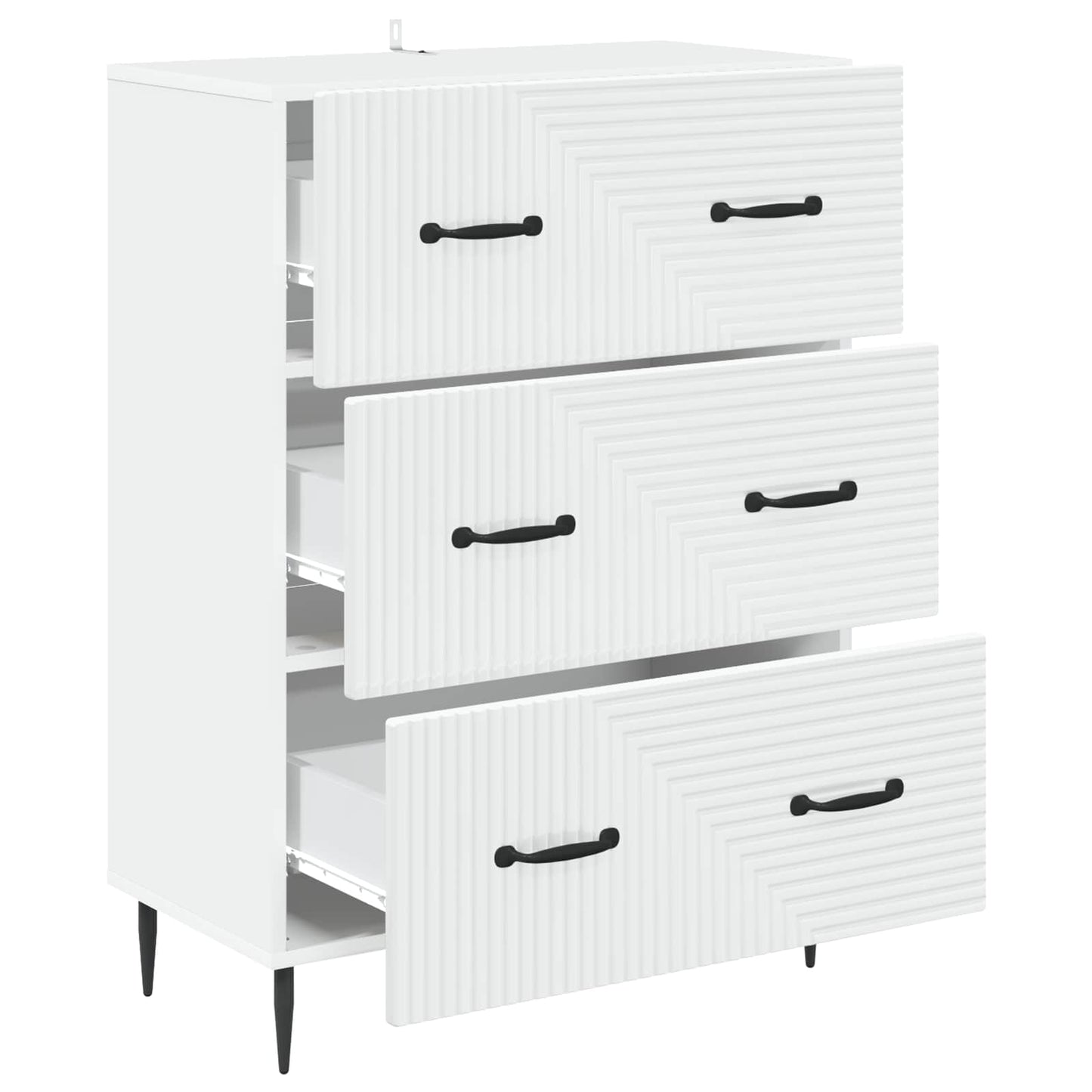 Mobile con Cassetti Bianco 66 x 34,5 x 89,5 cm | homemem39