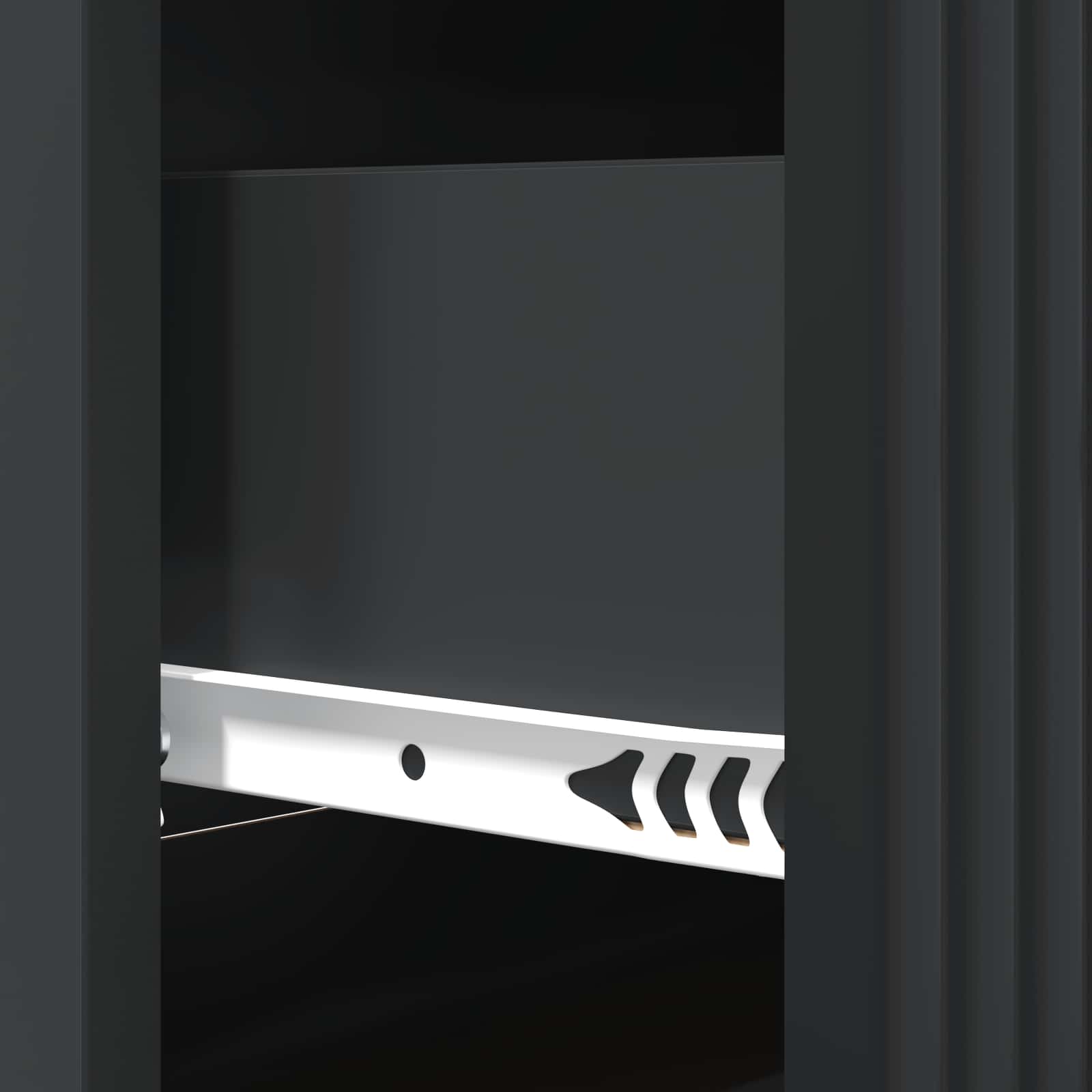 Mobile con Cassetti Nero 66 x 34,5 x 89,5 cm | homemem39