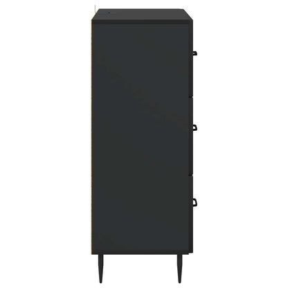 Mobile con Cassetti Nero 66 x 34,5 x 89,5 cm | homemem39