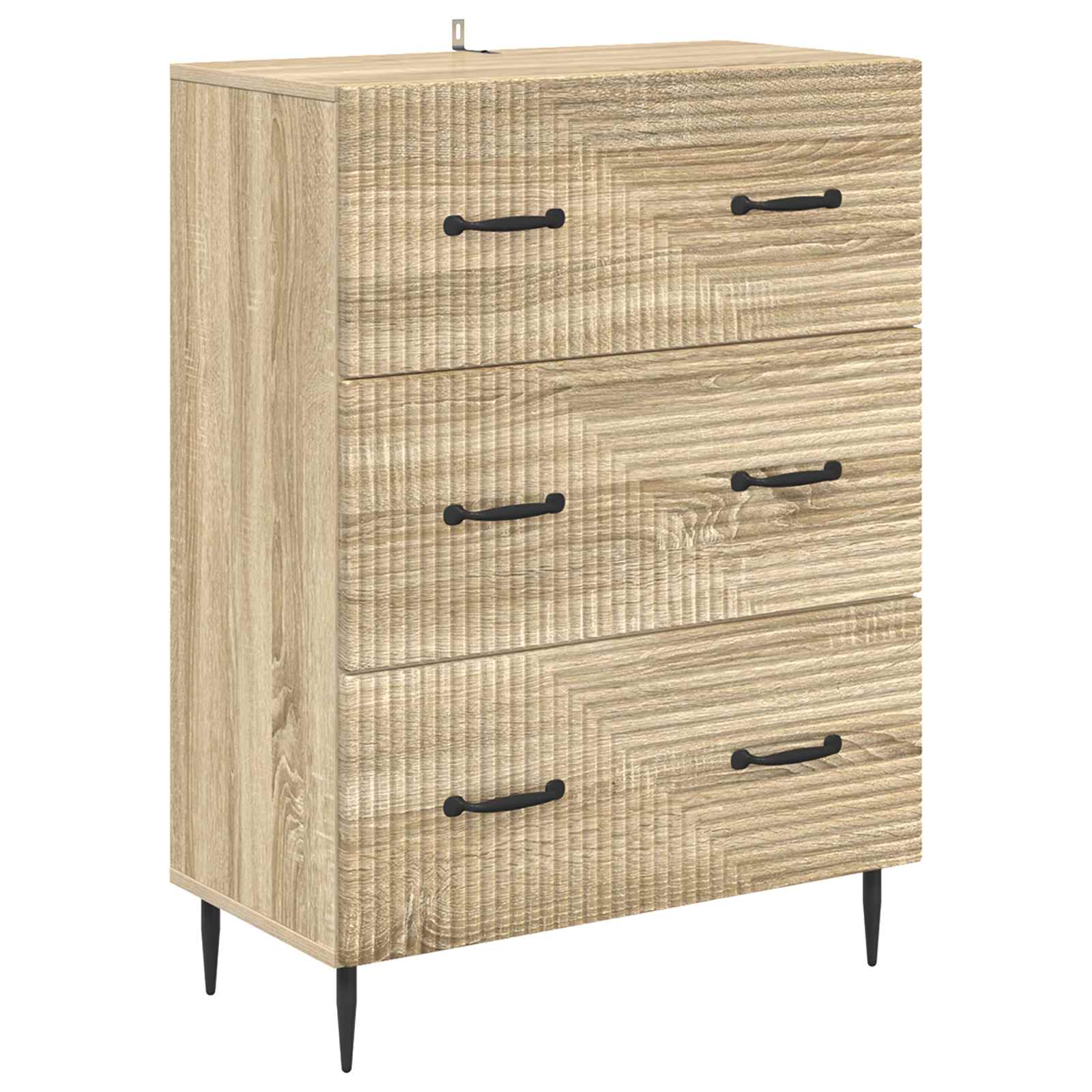 Mobile con Cassetti Rovere Sonoma 66 x 34,5 x 89,5 cm | homemem39