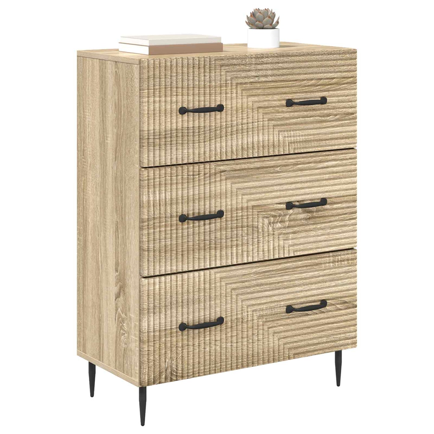 Mobile con Cassetti Rovere Sonoma 66 x 34,5 x 89,5 cm | homemem39
