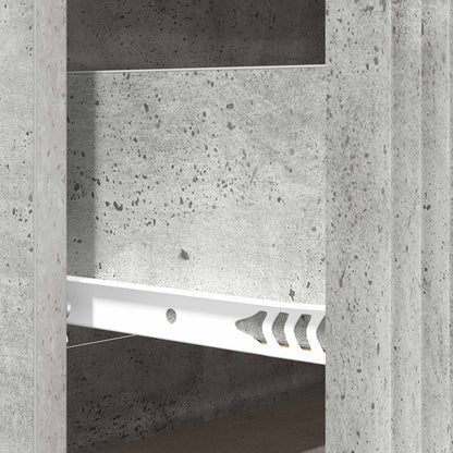 Mobile con Cassetti Grigio Cemento 66 x 34,5 x 89,5 cm | homemem39