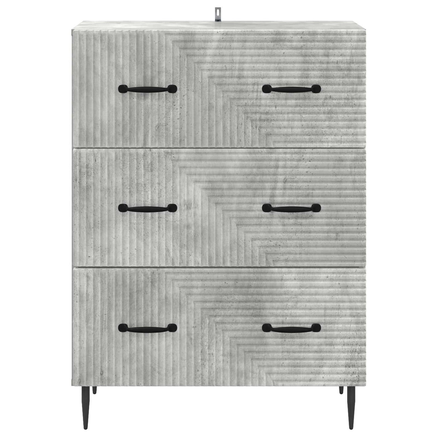 Mobile con Cassetti Grigio Cemento 66 x 34,5 x 89,5 cm | homemem39