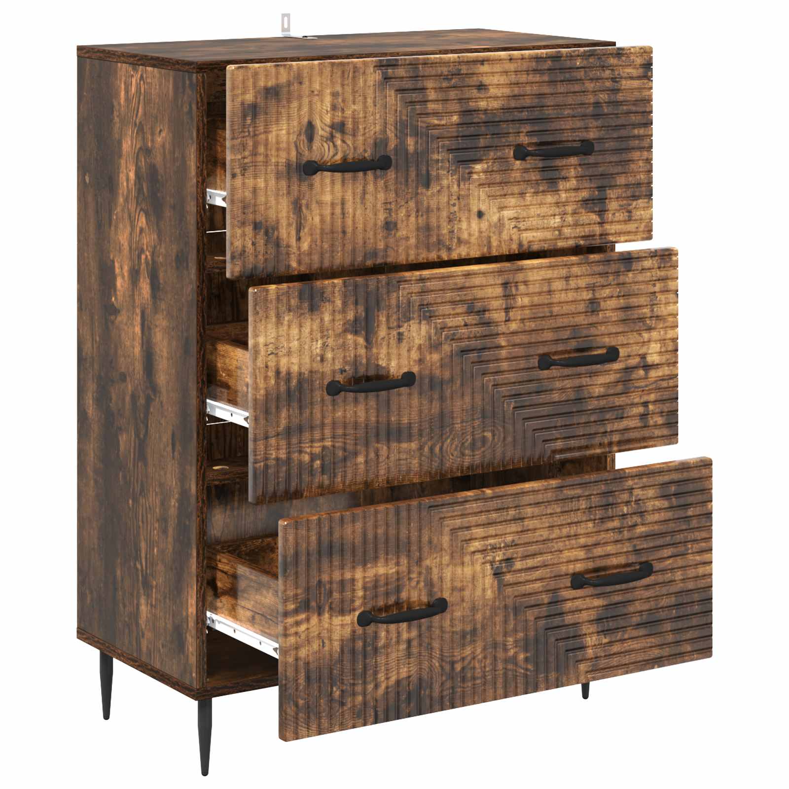 Mobile con Cassetti Rovere Fumo 66 x 34,5 x 89,5 cm | homemem39