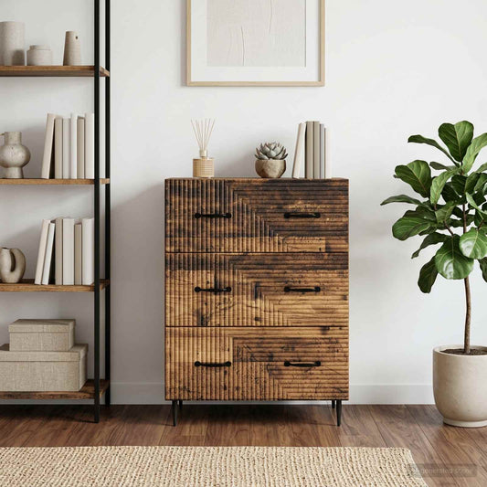 Mobile con Cassetti Legno antico 66 x 34,5 x 89,5 cm