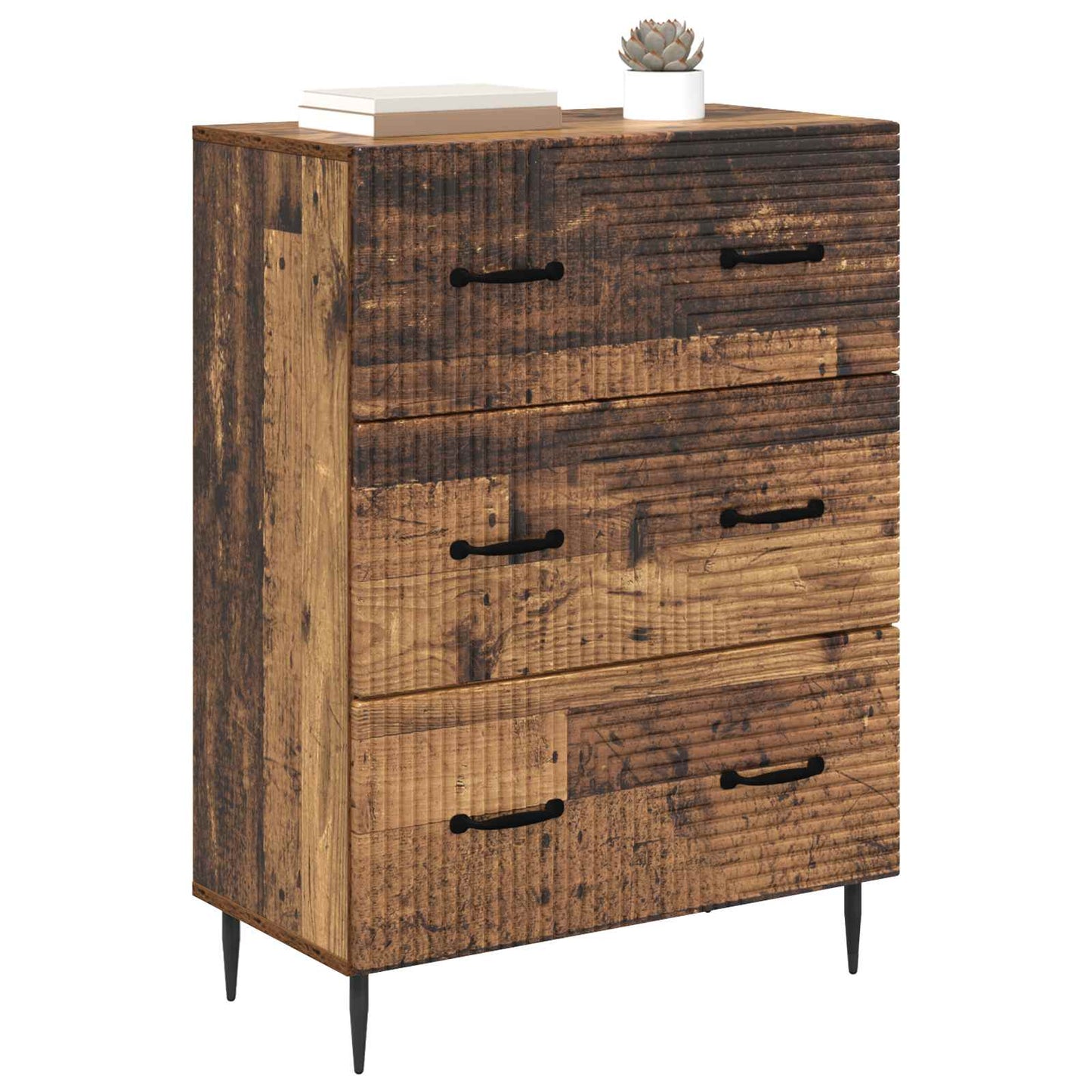 Mobile con Cassetti Legno antico 66 x 34,5 x 89,5 cm