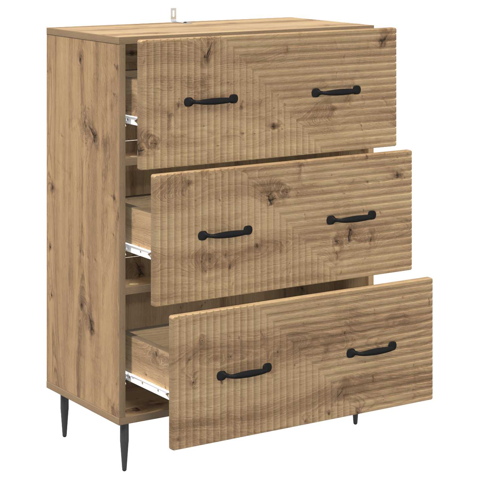 Mobile con Cassetti Rovere Artigianale 66 x 34,5 x 89,5 cm | homemem39