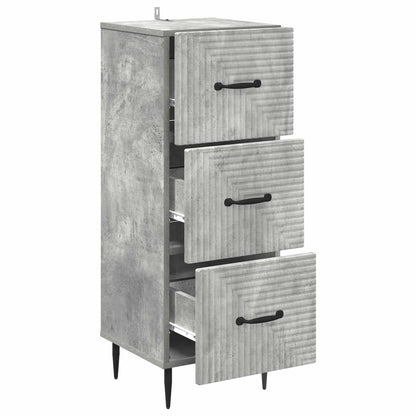Mobile con Cassetti Grigio Cemento 33 x 34,5 x 89,5 cm | homemem39